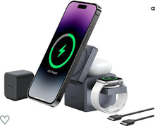 Load image into Gallery viewer, Anker 3-in-1 Cube MagSafe Charger