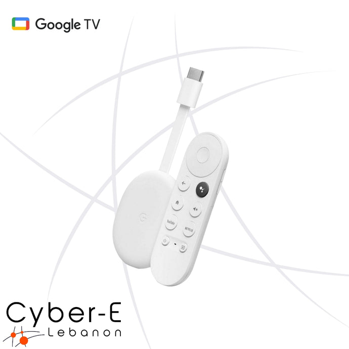 Chromecast with Google TV -4K HDR - Snow