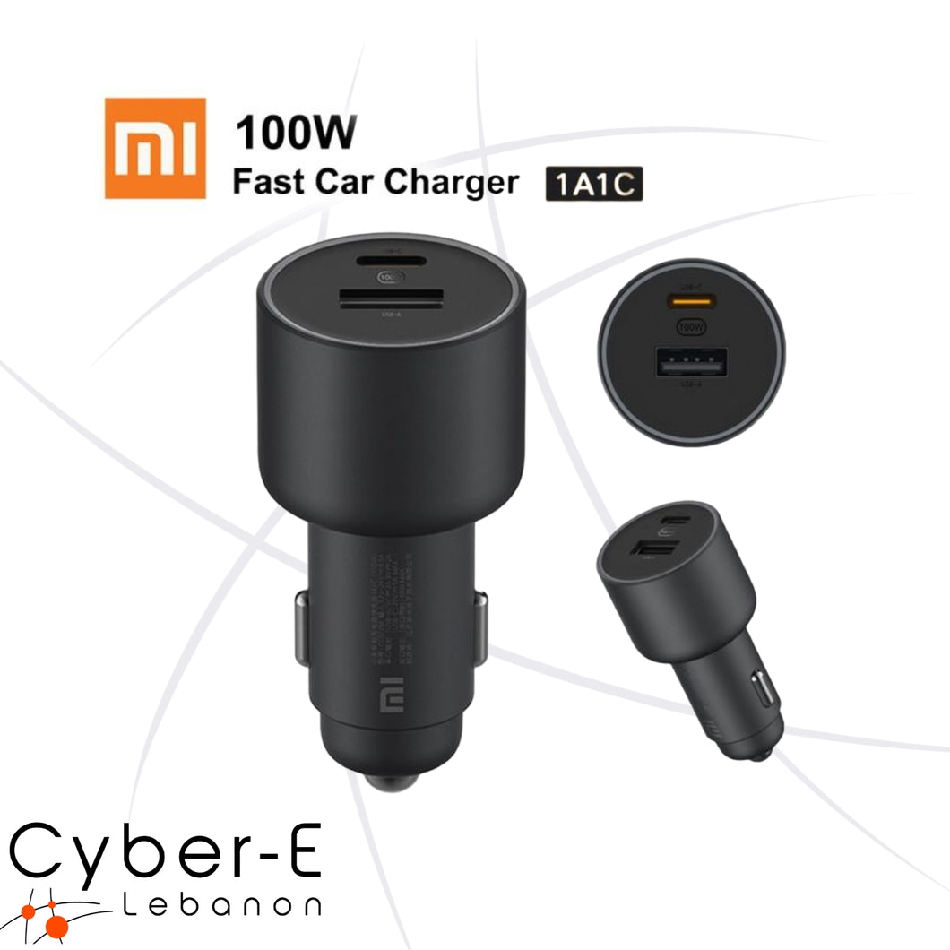 Original Xiaomi Car Charger 100W 5V 3A
