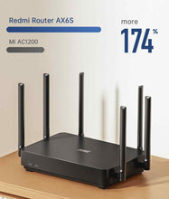 Load image into Gallery viewer, Xiaomi Redmi AX6S Wireless Router 3202 Mbps Mesh WIFI 6 2.4G / 5G Dual-Frequency