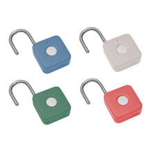Load image into Gallery viewer, Biometric mini padlock, Fingerprint padlock - 37mm
