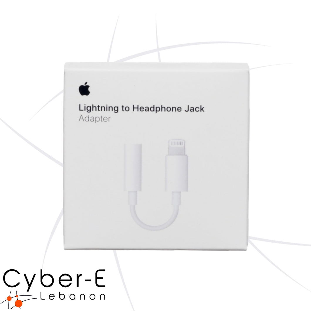 Apple Original Lightning to 3.5 mm Headphone Jack Adapter