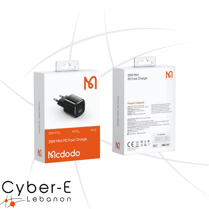 Mcdodo 25W Mini PD Power Adapter